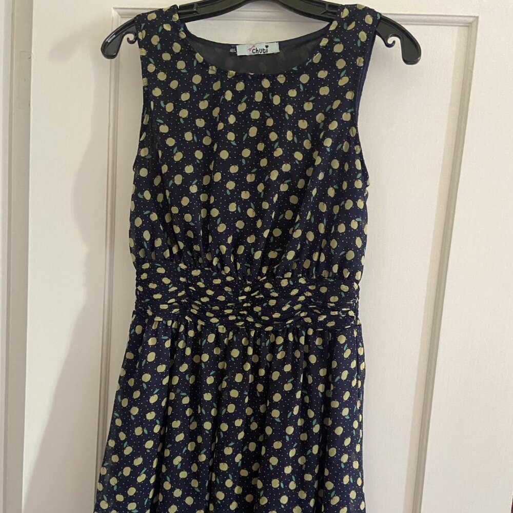 Chuti Dress from Modcloth Green Apples